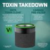imageGermGuardian Filter V Smoke Clear HEPA Genuine Air Purifier Replacement Filter Removes 9997 of Pollutants Smoke Toxins and Odors for AC3000 AC3050 AP3151 and AC151 BlackGray FLT151SMFLT151VO