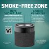 imageGermGuardian Filter V Smoke Clear HEPA Genuine Air Purifier Replacement Filter Removes 9997 of Pollutants Smoke Toxins and Odors for AC3000 AC3050 AP3151 and AC151 BlackGray FLT151SMFLT151SM