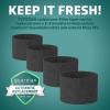 imageGermGuardian Filter V Smoke Clear HEPA Genuine Air Purifier Replacement Filter Removes 9997 of Pollutants Smoke Toxins and Odors for AC3000 AC3050 AP3151 and AC151 BlackGray FLT151SMFLT151