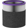imageGermGuardian Filter V Smoke Clear HEPA Genuine Air Purifier Replacement Filter Removes 9997 of Pollutants Smoke Toxins and Odors for AC3000 AC3050 AP3151 and AC151 BlackGray FLT151SMFLT151PT