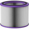imageGermGuardian Filter V Smoke Clear HEPA Genuine Air Purifier Replacement Filter Removes 9997 of Pollutants Smoke Toxins and Odors for AC3000 AC3050 AP3151 and AC151 BlackGray FLT151SMFLT151PT