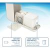 imageGermGuardian SD495 Automatic Hands Free Soap and Sanitizer Wall Mounted Dispenser for Office School Clinic and More Large Capacity 1000mlSmall