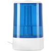 imagePureGuardian H5225WCA Ultrasonic Warm ampamp Cool Mist Humidifier 100 Hrs Run Time 2 Gal Tank 560 Sq Ft Coverage Quiet Filter Free Silver Clean Treated Tank Essential Oil Tray WhiteBlue
