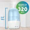 imagePureGuardian H9652PK Ultrasonic Cool Mist Humidifier 70 Hrs Run Time 1 Gal Tank Capacity 320 Sq Ft Coverage Small Rooms Filter Free Includes Essential Oil Tray 2 PackH975AR