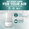 imagePureGuardian H9652PK Ultrasonic Cool Mist Humidifier 70 Hrs Run Time 1 Gal Tank Capacity 320 Sq Ft Coverage Small Rooms Filter Free Includes Essential Oil Tray 2 PackH965WC