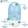 imagePureGuardian H9652PK Ultrasonic Cool Mist Humidifier 70 Hrs Run Time 1 Gal Tank Capacity 320 Sq Ft Coverage Small Rooms Filter Free Includes Essential Oil Tray 2 PackH975AR