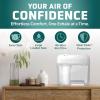 imagePureGuardian H9652PK Ultrasonic Cool Mist Humidifier 70 Hrs Run Time 1 Gal Tank Capacity 320 Sq Ft Coverage Small Rooms Filter Free Includes Essential Oil Tray 2 PackH1050W