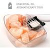imagePureGuardian Himalayan Salt Lamp Ultrasonic Cool Mist Humidifier with Aromatherapy Tray H1117W White