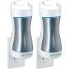 imageGermGuardian GG1000 Small Air Purifier Pluggable UVC Air Sanitizer Room Deodorizer Kills Germs Freshens Air Reduces Odors from Pets Mold Smoking Cooking Laundry Germ Guardian Air Purifier2 Pack