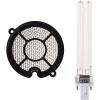 imagegermguardian Guardian Technologies GermGuardian EV9LBL EV9LBL UVC GENUINE Replacement Bulb and TiO2 Disc for UVC Air Sanitizer White