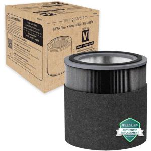 imageGermGuardian Filter V Smoke Clear HEPA Genuine Air Purifier Replacement Filter Removes 9997 of Pollutants Smoke Toxins and Odors for AC3000 AC3050 AP3151 and AC151 BlackGray FLT151SMFLT151SM