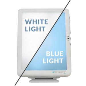 imagePureGuardian 10000 LUX Full Spectrum Energy Light with Customizable Blue or White Light Therapy Intensity Timer Pure Guardian Pack 11 Count Pack of 1