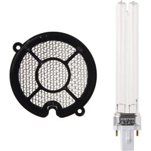imagegermguardian Guardian Technologies GermGuardian EV9LBL EV9LBL UVC GENUINE Replacement Bulb and TiO2 Disc for UVC Air Sanitizer White