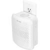 imageGermGuardian AC225W Pluggable Air Purifier with UVC Light and Nightlight Reduces Airborne Mold and Germs OdorEliminating Aromatherapy Essential Oil Pad Included 7in Pluggable Air Purifier White