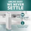 imageGermGuardian Air Purifier for Home with HEPA Pure Filter for Wildfire Smoke Pet Dander Pollen Odors Large Rooms Up To 743 Sq Ft Removes 9997 Pollutants UVC Light 22quot AC4825W WhiteAC4880 white