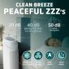 imageGermGuardian Air Purifier for Home with HEPA Pure Filter for Wildfire Smoke Pet Dander Pollen Odors Large Rooms Up To 743 Sq Ft Removes 9997 Pollutants UVC Light 22quot AC4825W WhiteAC4880 white