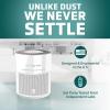 imageGermGuardian Airsafe Air Purifier for Home for Wildfire Smoke Pets Pollen Odor Large Rooms Up To 1040 Sq Ft with HEPA Pure Air Filter UVC Light ampamp Air Quality Sensor 12quot AC3000B BlackAirsafe Intelligent Air Purifier with UVC light  White