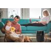 imageGermGuardian Airsafe Air Purifier for Home for Wildfire Smoke Pets Pollen Odor Large Rooms Up To 1040 Sq Ft with HEPA Pure Air Filter UVC Light ampamp Air Quality Sensor 12quot AC3000B BlackAirsafe Intelligent Air Purifier with UVC light  Black