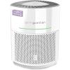 imageGermGuardian Airsafe Air Purifier for Home for Wildfire Smoke Pets Pollen Odor Large Rooms Up To 1040 Sq Ft with HEPA Pure Air Filter UVC Light ampamp Air Quality Sensor 12quot AC3000B BlackAirsafe Intelligent Air Purifier with UVC light  White