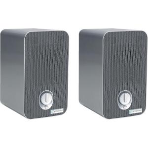 imageGermGuardian Air Purifier for Home with HEPA Filter Removes 9997 of Pollutants Covers up to 375 Sq Foot Room in 1 Hr UVC Light Helps Reduce Germs Zero Ozone Verified 11quot Silver AC4100CAAC41002PKCA