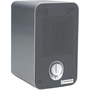 imageGermGuardian Air Purifier for Home with HEPA Filter Removes 9997 of Pollutants Covers up to 375 Sq Foot Room in 1 Hr UVC Light Helps Reduce Germs Zero Ozone Verified 11quot Silver AC4100CAAC4100