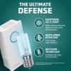 imageGermGuardian Pluggable UVC Sanitizer Deodorizer UVC Light Helps Reduce Germs Freshen Air and Reduce Odors from Pets Smoke Cooking Laundry Zero Ozone Certified 2Pack 7quot Black GG1100B2PKWhite