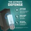 imageGermGuardian Pluggable UVC Sanitizer Deodorizer UVC Light Helps Reduce Germs Freshen Air and Reduce Odors from Pets Smoke Cooking Laundry Zero Ozone Certified 2Pack 7quot Black GG1100B2PKBlack