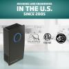 imageGermGuardian Pluggable UVC Sanitizer Deodorizer UVC Light Helps Reduce Germs Freshen Air and Reduce Odors from Pets Smoke Cooking Laundry Zero Ozone Certified 2Pack 7quot Black GG1100B2PKBlack
