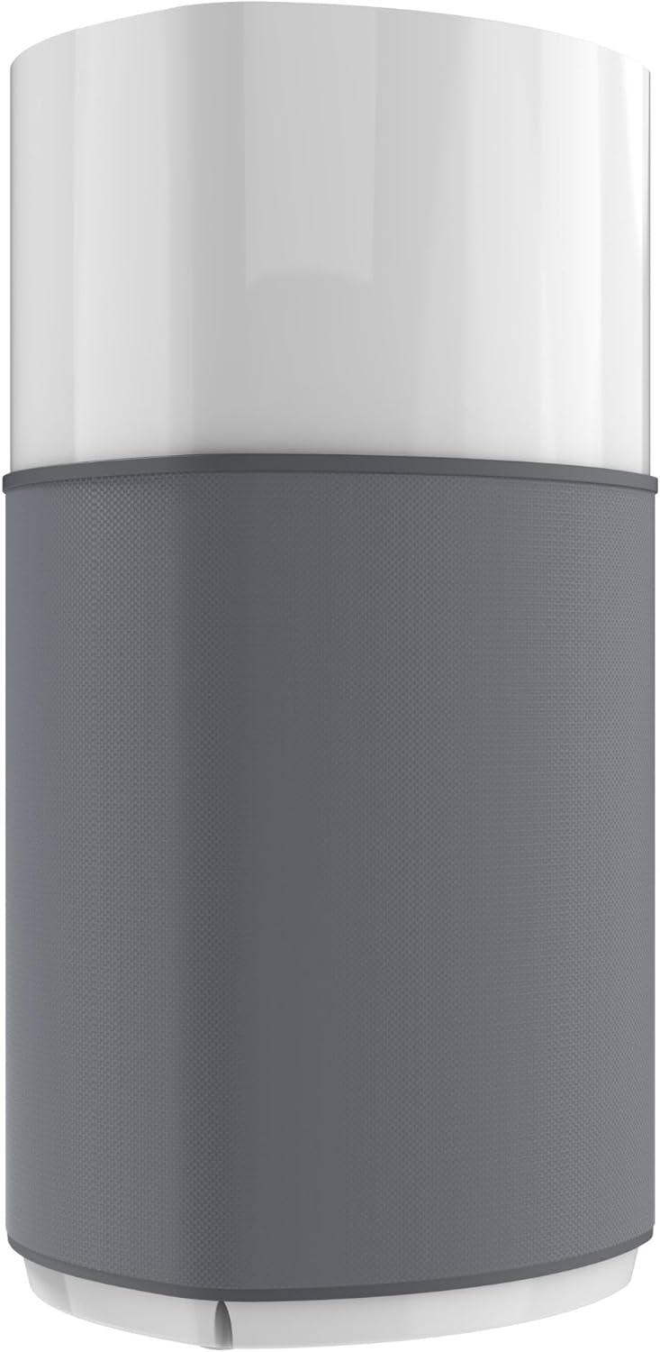 imageGermGuardian Airsafe XL Intelligent Air Purifier for Home Wildfire Smoke Pollen Odors with HEPA Pure Filter UVC Air Quality Indicator for Large Rooms 1680 sq ft 20 GrayWhite AC3200