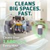 imageGermGuardian Airsafe XL Intelligent Air Purifier for Home Wildfire Smoke Pollen Odors with HEPA Pure Filter UVC Air Quality Indicator for Large Rooms 1680 sq ft 20 GrayWhite AC3200