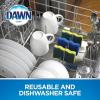 imageDawn NonScratch Kitchen Dish Sponges Blue Pack of 93pack Sponges