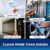 imageDawn Platinum Dish Soap Liquid Dishwashing Liquid Grease Removal Fresh Rain 3x24oz  Sponge BundleRain