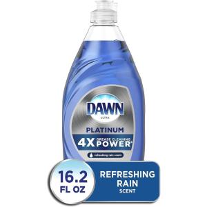imageDawn Platinum Dish Soap Liquid Dishwashing Liquid Dish Detergent Liquid Refreshing Rain Scent 548 fl oz Pack of 2162 Fl Oz Pack of 1