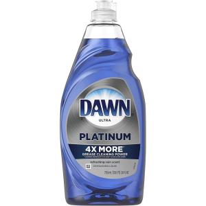 imageDawn Platinum Dish Soap Liquid Dishwashing Liquid Dish Detergent Liquid Refreshing Rain Scent 548 fl oz Pack of 224 Fl Oz Pack of 2
