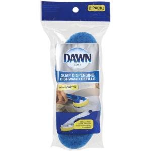 imageDawn No Drip Fillable Dishwand NonScratch ClearRefill