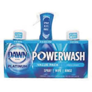imageDawn Powerwash Spray Dish Soap Dishwashing Liquid Cleaning Supplies Fresh 1 Starter Kit  1 Refill 32 Fl Oz1 Count Pack of 1
