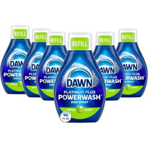 imageDawn Powerwash Spray Dish Soap Dishwashing Liquid Cleaning Supplies Fresh 1 Starter Kit  1 Refill 32 Fl Oz16 Fl Oz Pack of 6