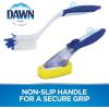 imageDawn Ultra Glass And Dish White Puff SpongeDispensing Sponge  Brush