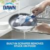 imageDawn Ultra Glass And Dish White Puff SpongeFillable Brush