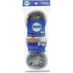 imageDawn Poly Mesh Scrubber 3 Pack BlueSteel Mesh Scrubber