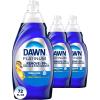 imageDawn Platinum Dish Soap Dishwashing Liquid Fresh Rain 3X24OZ