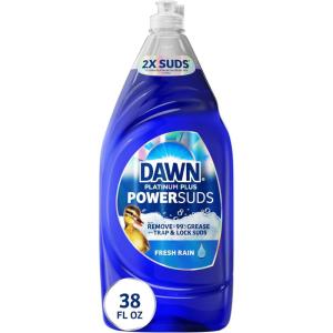 imageDawn Platinum Plus PowerSuds Liquid Dish Soap 38 oz Bottle