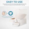 imageAROMA XL 33Pound Rice Dispenser and Countertop Beans or Grain Storage Bin with Automatic Measuring Funnel ARD133