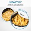 imageAroma Housewares 2Qt Air Fryer BuiltIn Timer Includes Nonstick Cooking Pan White AAF200