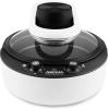 imageAroma Housewares AAF500 Air FryerMulticookerTwo Dial with Dual Top and Bottom Heating OnePot Meals Bake Roast Toast Nonstick Cooking Pan Cool Touch Handles 47 quart White