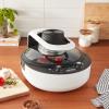 imageAroma Housewares AAF500 Air FryerMulticookerTwo Dial with Dual Top and Bottom Heating OnePot Meals Bake Roast Toast Nonstick Cooking Pan Cool Touch Handles 47 quart White