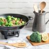 imageAroma Housewares AEW305 Electric Wok Easy Clean Nonstick Dishwasher Safe 7Qt BlackBasic Model