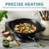 imageAroma Housewares AEW307 Electric Wok 5 Qt Black