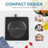 imageAroma Housewares AHP303 Single Burner Hot Plate Metal Black