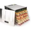 imageAroma Housewares AROMA Professional 10 Tray Digital Food Dehydrator AFD1000SD Stainless Steel